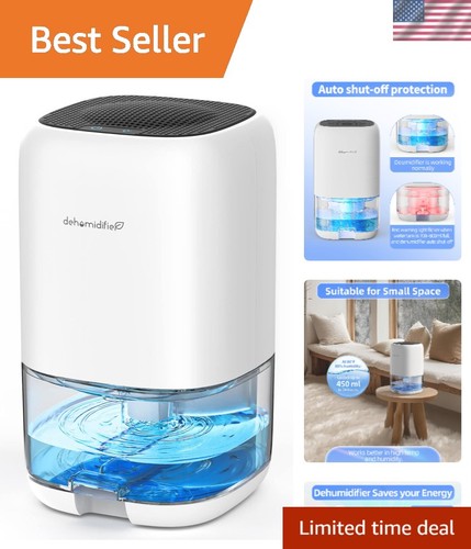 New white small dehumidifier - white,