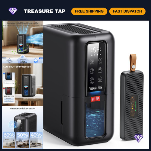 Portable quiet dehumidifier - portable,