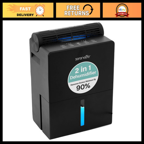 Quiet dehumidifier for - quiet, 2-in-1